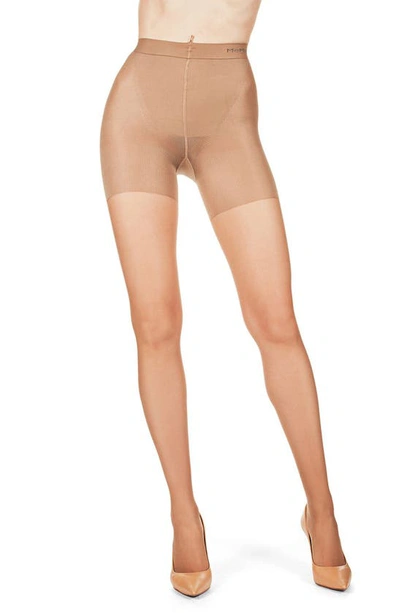 Memoi Super Shaper Footless Sheers In Honey