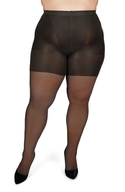 Memoi Women's Control Top Shaper Brief In Black