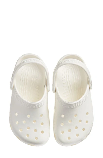 Crocs Big Kids Classic Clogs From Finish Line In White