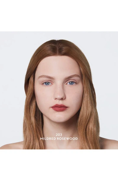 Gucci Transfer-proof Matte Liquid Lipstick 203 Mildred Rosewood In 203 Mildred Rosewood