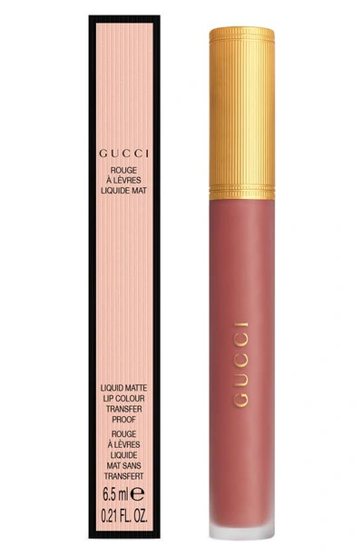 Gucci Transfer-proof Matte Liquid Lipstick 208 They Met In Argentina In 208 They Met In Argentina