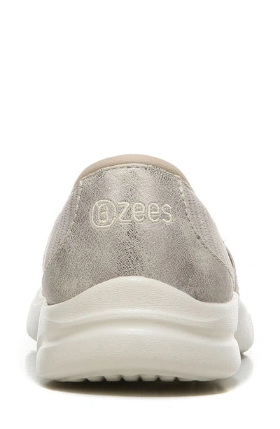 Shop Bzees Jupiter Slip-on Sneaker In Taupe