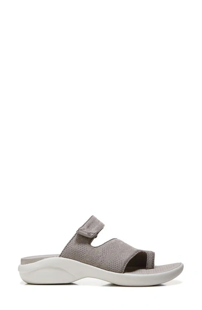 Shop Bzees Carry On Loop Toe Sandal In Latte Camo Fabric