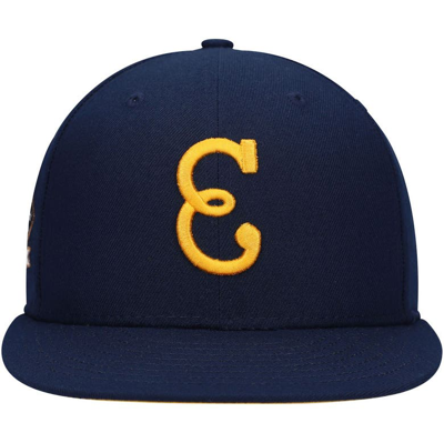 Rings & Crwns Navy Newark Eagles Team Fitted Hat | ModeSens