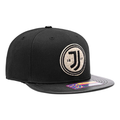 Shop Fan Ink Black Juventus Swatch Snapback Hat