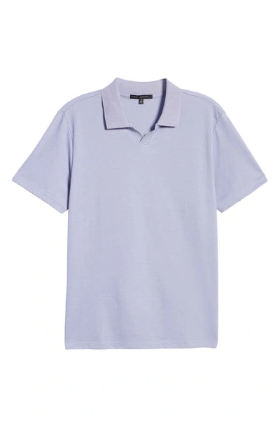 Robert Barakett Casey Johnny Collar Polo In Heirloom Lilac