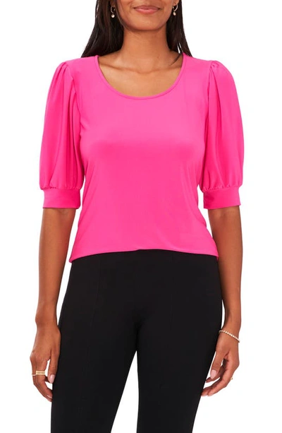 CHAUS CHAUS BALLOON SLEEVE JERSEY TOP 