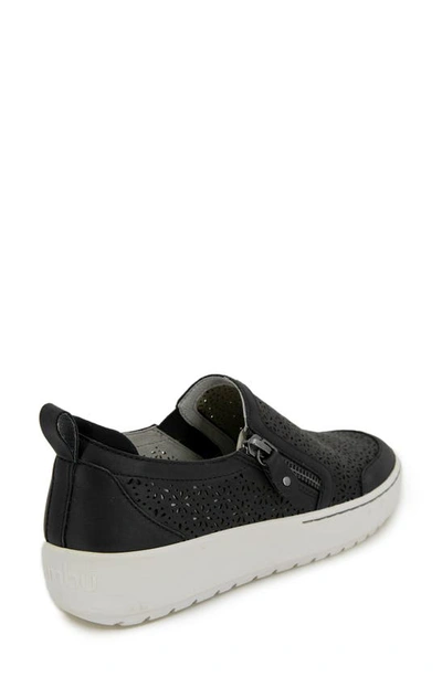 Jambu July Side Zip Sneaker In Black
