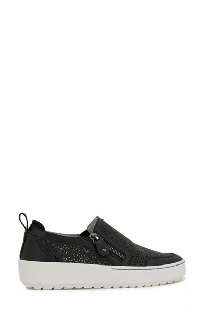 Jambu July Side Zip Sneaker In Black