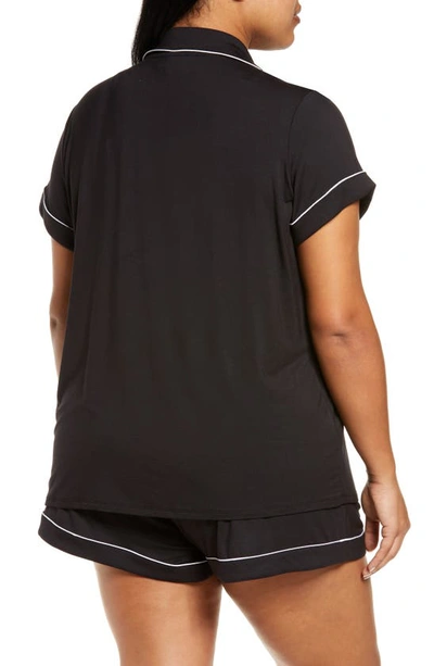 Nordstrom Moonlight Eco Short Pajamas In Black