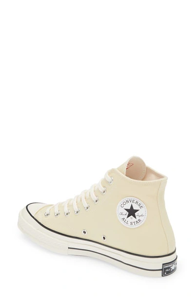 Shop Converse Chuck Taylor® All Star® 70 High Top Sneaker In Lemon Drop/ Egret/ Black