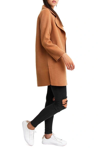 Shop Belle & Bloom Ex Boyfriend Wool Coat In Camel