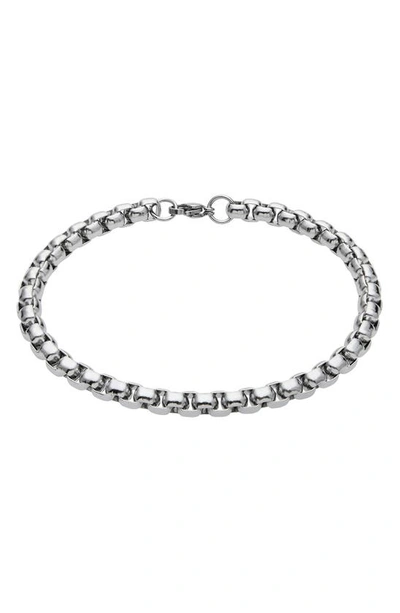Shop American Exchange Skull Pendant Necklace & Bracelet Set In Silver