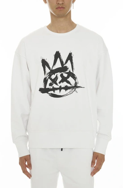 Shop Cult Of Individuality Graphic Sweatshirt In White