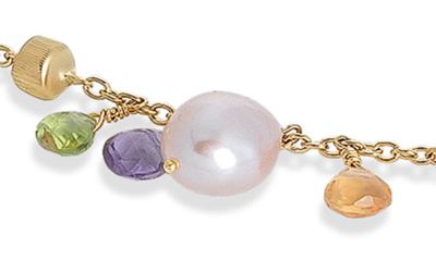 MARCO BICEGO PARADISE SEMIPRECIOUS STONE & DIAMOND Y-NECKLACE 