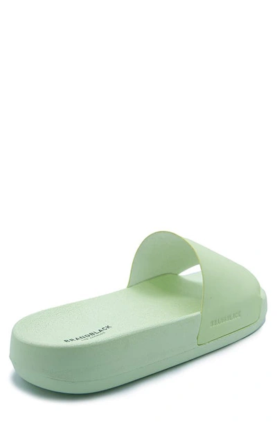 Shop Brandblack Kashiba Slide Sandal In Lime