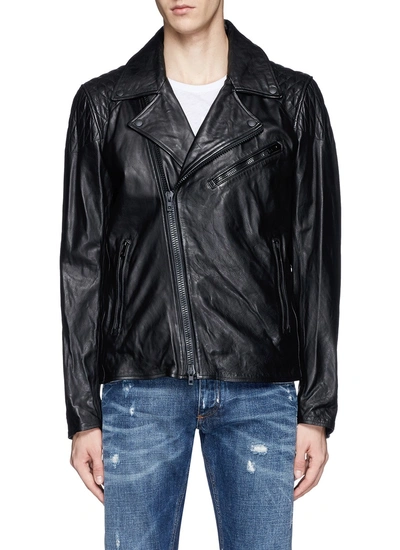 Rag & Bone 'rally' Leather Biker Jacket | ModeSens