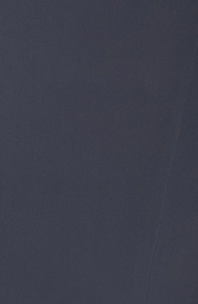 Alex Evenings Side Ruched Cocktail Dress In Charcoal