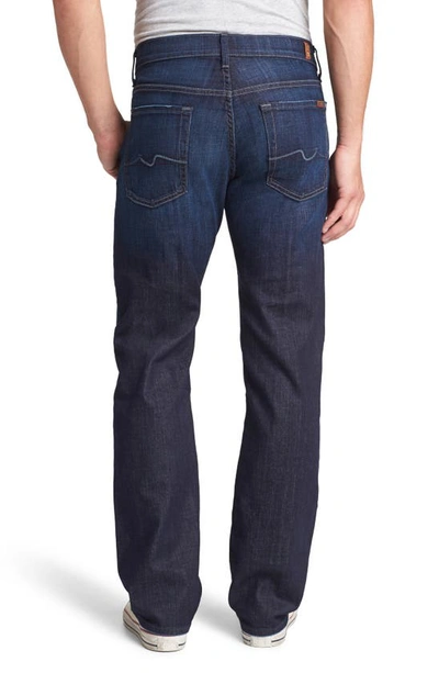 Shop 7 For All Mankind Austyn Relaxed Straight Leg Jeans In Los Angeles Dark