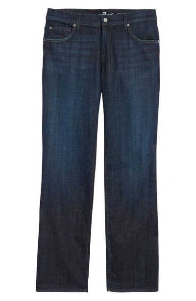 Shop 7 For All Mankind Austyn Relaxed Straight Leg Jeans In Los Angeles Dark