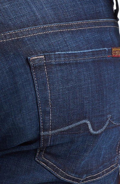 7 For All Mankind Austyn Relaxed Straight Leg Jeans In Los Angeles Dark