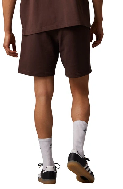 Shop Adidas Originals Adidas X Pharrell Williams Humanrace Sweat Shorts In Brown