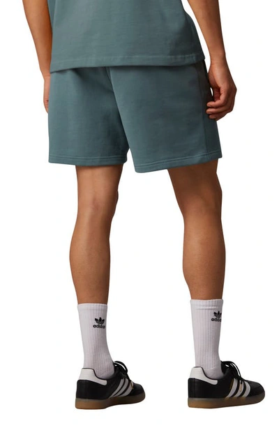 Shop Adidas Originals Adidas X Pharrell Williams Humanrace Sweat Shorts In Hazy Emerald