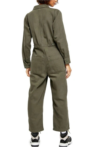 Shop Free People Gia Coveralls In Army