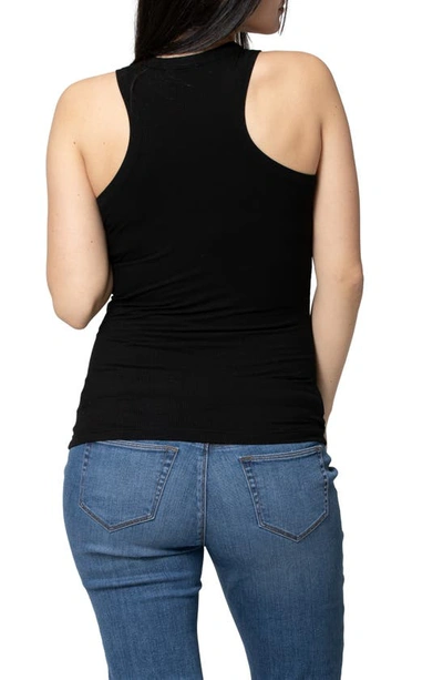 Nom Maternity Seamless Everyday Maternity Tank In Black