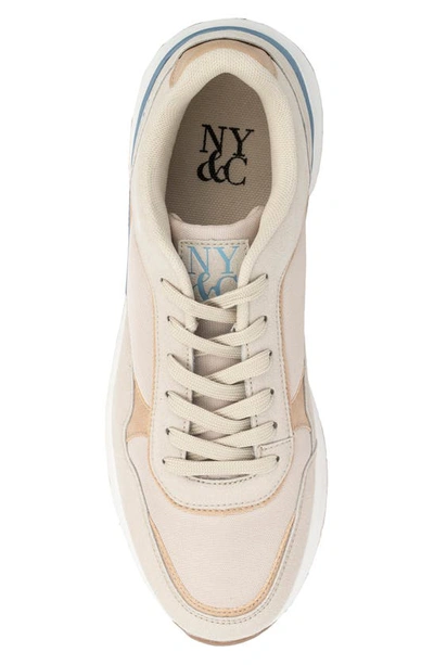 Shop New York And Company Harvey Sneaker In Beige