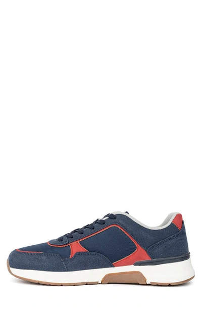New York And Company Harvey Low Top Sneaker In Navy