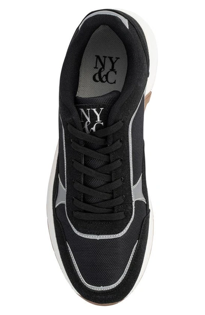 Shop New York And Company Harvey Sneaker In Black