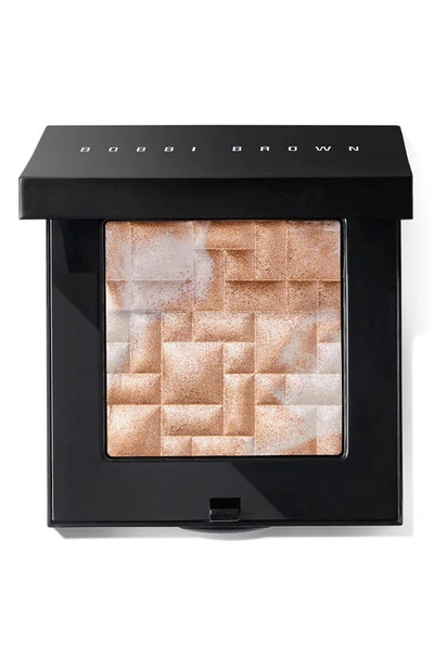 Shop Bobbi Brown Highlighting Powder In Peach Glow