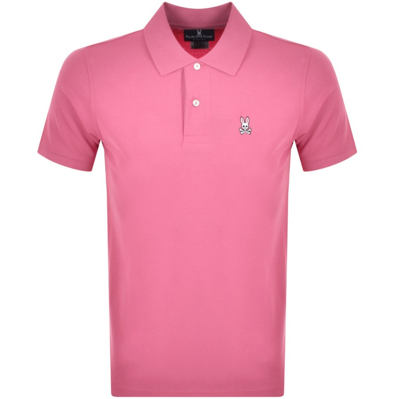 Psycho Bunny Classic Polo T Shirt Pink | ModeSens