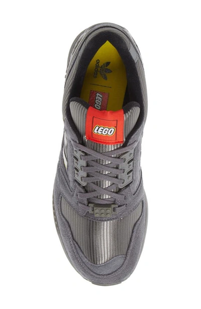 Shop Adidas Originals Zx 8000 X Lego® Sneaker In Ash/ White/ Ash