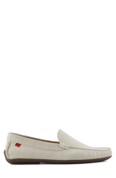 Shop Marc Joseph New York 'broadway' Driving Shoe In Off White Suede