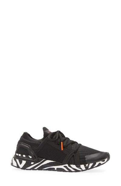 Shop Adidas By Stella Mccartney Ultraboost 20 Graphic Running Shoe In Black/ Actora/ White
