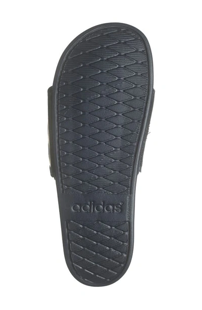 Shop Adidas Originals Gender Inclusive Adilette Comfort Slide Sandal In Blue/ White