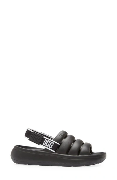 Shop Ugg Sport Yeah Water Resistant Slingback Sandal In Black