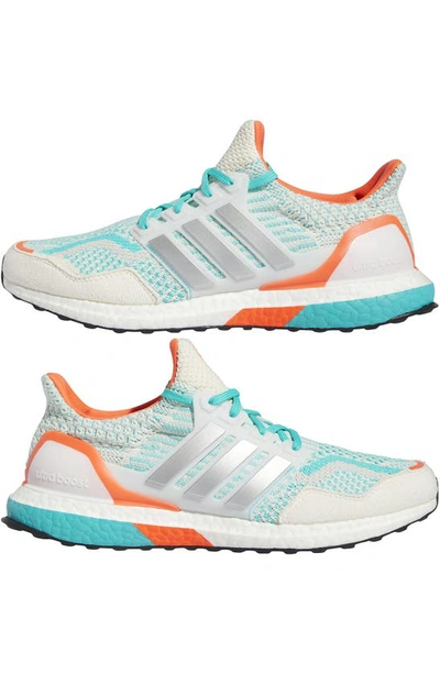 Shop Adidas Originals Ultraboost Dna Running Shoe In Chalk White/ Silver