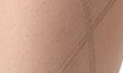 Memoi Diamond Sheer Tights In Nude/ Nude