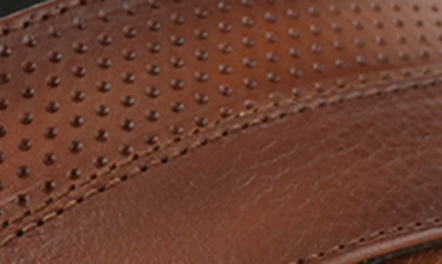 Marc Joseph New York Boone Ave Slide Sandal In Whiskey Grainy