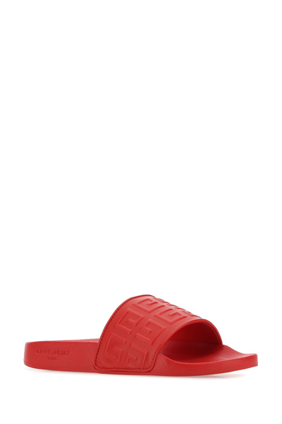 Givenchy 4g-motif Open-toe Slides