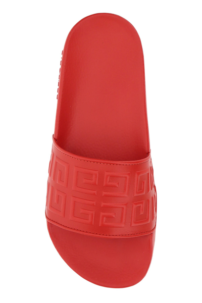 Givenchy 4g-motif Open-toe Slides