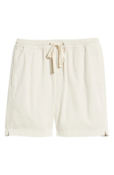 Shop Madewell Cotton Everywhere Shorts In Form Grey