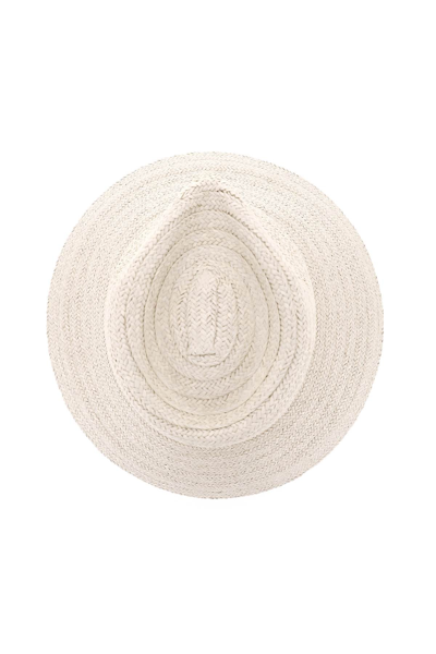 Shop Totême Toteme Panama Hat In White
