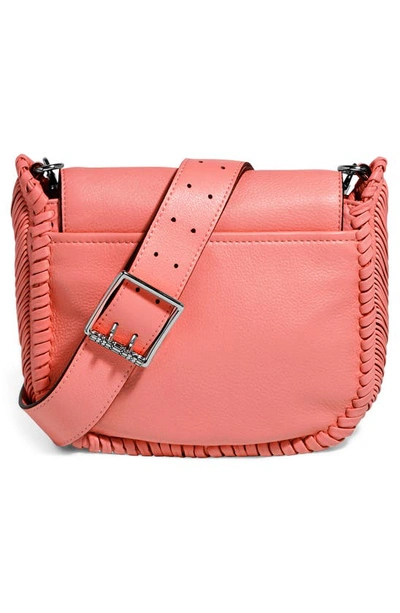 Shop Aimee Kestenberg All For Love Leather Crossbody Bag In Purple Haze