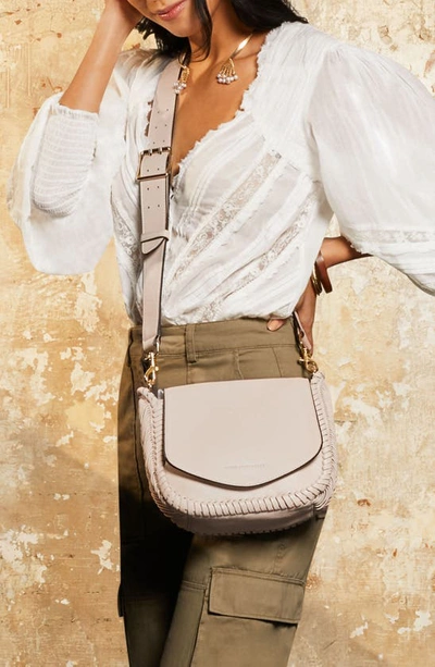 Shop Aimee Kestenberg All For Love Leather Crossbody Bag In Sahara