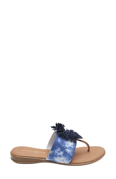 Shop Andre Assous Novalee Sandal In Tie Dye Fabric