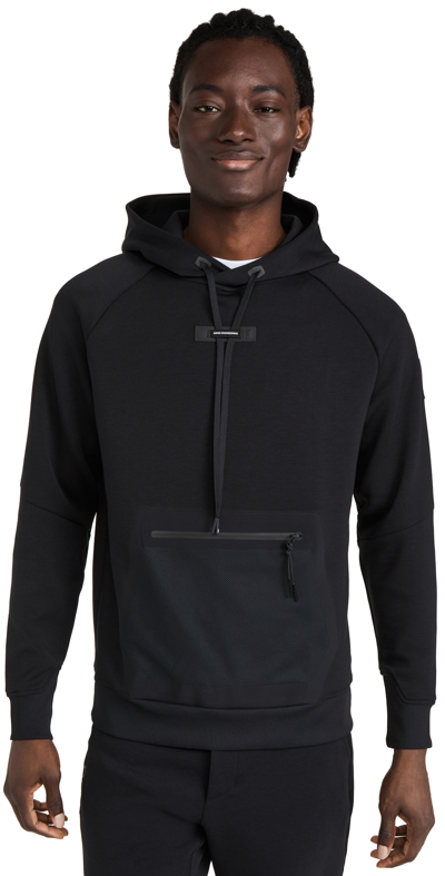 ON HOODIE M BLACK 